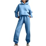 iikey Completo Elegante Donna Sportivo Tuta da Ginnastica Donna Completa da  Due Pezzi a Maniche Lunghe con Cappuccio + Pantaloni Casual Autunno Inverno  Yoga Fitness Sportive : Amazon.it: Abbigliamento