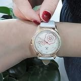 Lnyy Mode Casual Damenuhr mit Diamant britische Non-mechanische Uhr einstellen