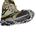 Produktbild Queta Silikon-Steigeisen Rutschfest Schuhüberzug XL 10 Zähne Schneeschuhe Set Ice erwischt Ice Foot Schuhe Kette