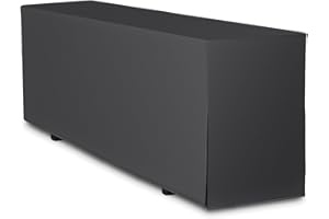 ‎TEXDEKO TexDeko Biertischhusse (Mini 110cm) Premium für Bierzeltgarnitur Blickdicht waschbar nur Tisch 110 x 50cm Anthrazit