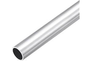 DMiotech Tube Rond en Aluminium 6063 (22mm Od x 19mm Id) de 300mm de Longueur pour la Construction de Cadres de Machines et Projets Diy