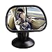 IEKON Car Baby Mirror, Universal Wide-angle Viewing Baby Child Car Rear Seat View Mirror - Adjustable Convex and Shatterproof Glass