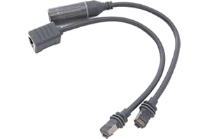 JIAWU Adattatore cavo sostitutivo Rectangular Satellite Gen3 V3, convertitore RJ45 Gen 3, adattatori RJ45 per cavi adattatore Ethernet impermeabile