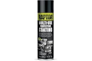 U-POL RAPTOR 1K Multi-Uso, bote de spray 450 ml, negro