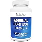 Dr. Berg’s Adrenal & Cortisol Formula - Supplement for Hormone Balance, Stress, & Focus - Support for Healthy Adrenal Gland -
