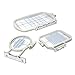 Produktbild WElinks Nähen Stickerei Hoop Rahmen, 3pcs Stickerei Nähmaschine Reifen Set für Brother Maschinen SE400 SE425 HE120 HE240 PE 400D 500 LB-6770 LB6770 PRW LB-6800PRW Innovis 500D 900D 950D Simplicity SB7050E