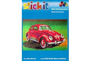 stickit Mini Stecksystem Käfer rot ca. 8.350 Teile Nr. 41141
