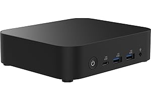‎ASUS ASUS NUC 14 Essential Slim Kit RNUC14MNK2500002 (mit Intel N250 CPU, integrierte Grafik, WiFi 6E, ohne Betriebssystem, mit EU-Netzkabel)