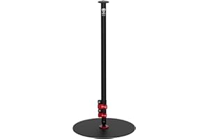 IFOOTAGE A300 Round Base Monopod, 60" Aluminum Studio Stand Camera Monopod Tripod Compatible for DSLR Camera, Light, Webcam Live Streaming, Vlogging, Payload 10KG/22LBS