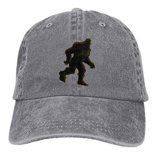 Preisvergleich Produktbild Presock Blcak Bigfloot Cowboy Cap Unisex Adjustable Snapback Baseball Hat Gray