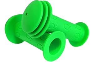 VIAUMBR 1 Paire de poignées de Guidon de vélo de Montagne en Caoutchouc Souple antidérapant pour VTT, BMX, Cruiser, Urbain, Scooter pour Enfants, Fauteuil Roulant