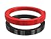 Produktbild Elektrische Leitungen 14 AWG 14 Gauge Silikon-Draht-Hook-up Kabel 6 m [3 m Schwarz Und 3 m Rot] Weich und Flexibel 400 Stränge 0,08 mm verzinnter Kupferdraht Hohe Temperaturbeständigkeit