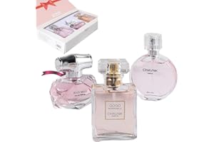GBBAZU Conjunto de spray de perfume de tres en uno, de día o nocturno, regalo para mujeres, larga duración, 30 ml