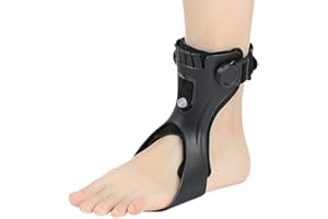 Fallfußorthese, Leichte Balance-Orthese, für Hemiplegie, Schuhe für Schlaganfall,Haltungskorrekte Fußheber-Orthese Bequeme Einstellbare Dichtheit Leicht Right Foot,Medium