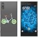 Price comparison product image PhoneNatic Silicone Case compatible with Sony Xperia XZ Bike M2 Case Xperia XZ + protective foils