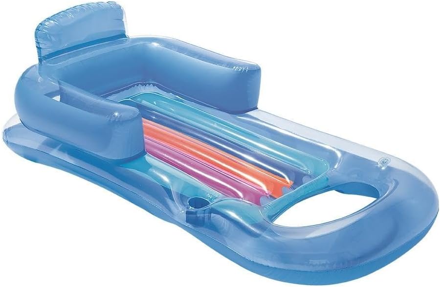 Bestway 43028 - Sillón Lounge de diseño a la moda, Ergonómico, de Plástico, colores surtidos, 1 pieza