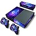 Produktbild Stillshine Xbox ONE Skin Design Folie Aufkleber für Konsole + 2 Controller Skins + Kamera Sticker Set (Purpurn Spulen)