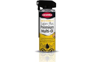 ‎CARAMBA Caramba Super Plus Premium Multi Öl, Rostlöser, Schmiermittel, Kontaktspray und Reiniger, Verschleiß- und Korrosionsschutz, Dualer Sprühkopf, 300 ml