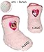 Produktbild Unbekannt Hausschuhe / Hüttenstiefel - SUPERWARM - Gr. 34 - " Disney Minnie Mouse - incl. Name - Rutschfeste Schuhe Schuh / Hausschuh mit Profilsohle - für Kinder - Mä..
