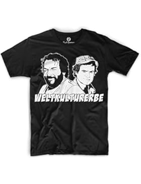 Bud Spencer® Herren Weltkulturerbe T-Shirt (schwarz)