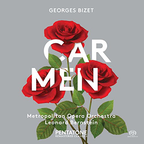 Bizet: Carmen / Marilyn Horne, Carmen. James Mccracken, Don José. Tom Krause, Escamillo. Adriana Maliponte, Micaela. Metropolitan Opera Orchestra. Manhattan Chorus. John Mauceri, Dirección Coral. Leonard Bernstein, Dirección [Grabado En 1972]