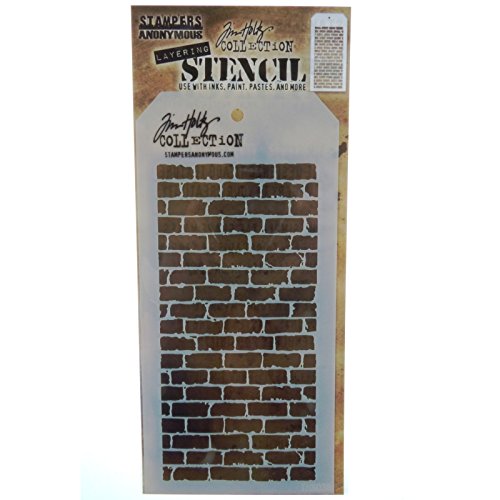 Stampers Anonymous Tim Holtz Layered Stencil 4.125