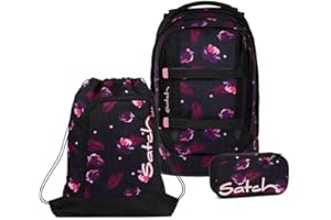 Satch Pack Schulrucksack Set 3tlg. inkl. Schlamperbox und Sportbeutel