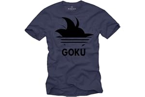 MAKAYA Camiseta Goku para Hombre - Pelo Dragon Hair