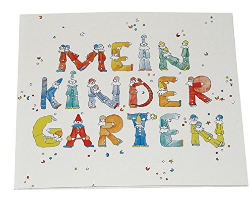 Daiber Kindergarten-Fotomappen Motiv, Clowns - Mein Kindergarten für Fotos im Format 13 x 18 cm, 25 Stück