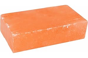 ‎SALNATURAL REINES BERGKRISTALLSALZ & MEHR SalNatural Salzziegel aus Kristallsalz. Salzstein für Sauna, Salzräume, Salzgrotten. Beleuchtete Salzwand im Wellness- und Wohnbereich,Sauna & Infrarotkabinen (20x10x5 cm: 10 Stück)