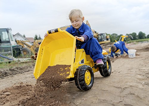 Rolly Toys 024179 – Traktor rollyDumperKid CAT , gelb - 2
