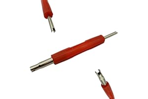 FELGENFACTORY Valve Core Tool – 2 Way Valve Core Tool Extractor Repair Tyre Repair Screwdriver