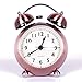 Vintage Copper Twin Bell Table Alarm Clock With Night Led Light - EDALRM009 RS.539.00