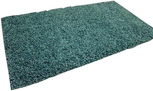 Shaggy Soft Natural Box Design 225 - Turqoise 160x230cm Rug