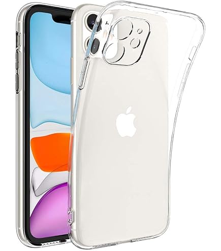 iVoler Anti Ingiallimento Chiaro Cover per iPhone 13 Mini