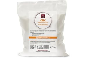 MATERIAMADRE CMC CARBOSSIMETILCELLULOSA - Collante, addensante, busta 1kg