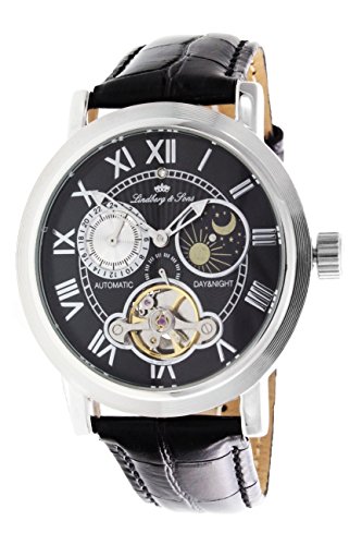 Lindberg & Sons Automatikuhr King schwarz 46  mm Lindberg & Sons Automatikuhr King schwarz 46  mm