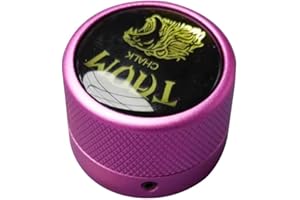 YEUEK TAOM Pool Kreidehalter Runde Form Praktisches Werkzeug Billard Zubehör Magnetische Mini Kreide Spitze Fall Container Runde Box Billard