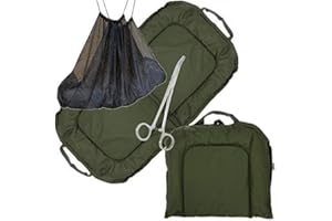 NGT CARP FISHING BEANIE UNHOOKING LANDING MAT, WEIGH SLING & FORCEPS