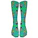 Produktbild SDGSS Tube Knee High Socks Long 19.7inch/50cm Roller Derby AnimalsWanderlust Air Travel Compression Socks For Men & Women. Guaranteed To Prevent Swelling, Pain, Edema.