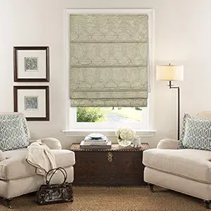 Deco Window Quilted Roman Blinds for Windows (54