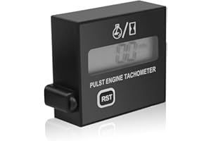 Dogggy Compteur de vitesse numérique inductif pour tronçonneuses, tondeuses à gazon, motos