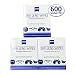 Zeiss Pre-Moistened Lens Cleaning Wipes - Cleans Bacteria, Germs and without Streaks for Eyeglasses and Sunglasses - (600 Count) RS.5506.00