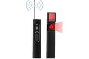 MuseMusy Rilevatore Microspie, Rilevatori di Telecamere Nascoste, Segnale Anti-Spia Rilevatore, Rilevatore di Cimici RF Senza Fil, Dispositivo di Ascolto Ricerca per Ufficio Hotel Casa Negozio