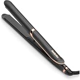 BaByliss Smooth Pro Hair Straighteners - Professional Salon Hair Straighteners, Anti-Frizz Nano-Ceramic Plates, 6 Heat Settin