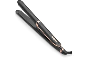 BaByliss Smooth Pro Hair Straighteners - Professional Salon Hair Straighteners, Anti-Frizz Nano-Ceramic Plates, 6 Heat Settings 140°C - 235°C, for All Hair Types, 2393U
