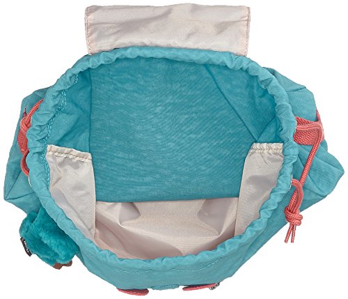 Kipling Bustling Cartable, 32 cm, 13 liters, Turquoise (Bright Aqua C)