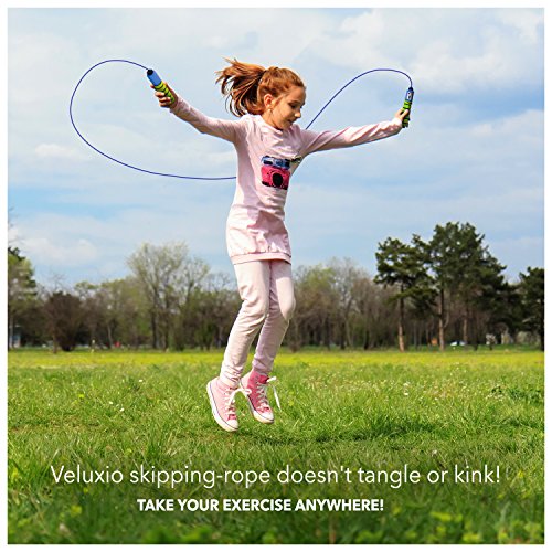 Springseil für Kinder und Profis: Box, Crossfit, mit digitalem Zähler. - 2