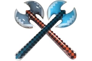 Mr. Gadget's Solutions INFLATABLE HATCHET 2 PACK – POOL PARTY BIRTHDAY PARTIES FUN NIGHTS