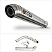 Produktbild Lextek MP4 S/Steel Megaphone Exhaust System für Yamaha YZF-R125 (14-18) #1080